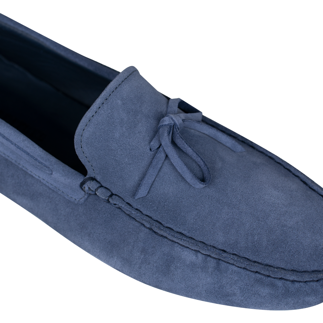 Jacob: Mocassin Homme - Gomme Bleu Persan