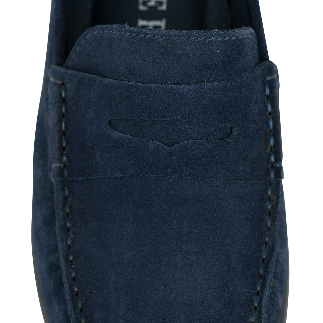 Denver: Mocassin Homme - Bleu Nuit