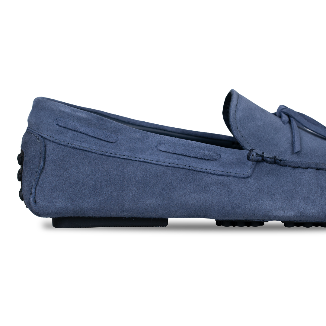 Jacob: Mocassin Homme - Gomme Bleu Persan