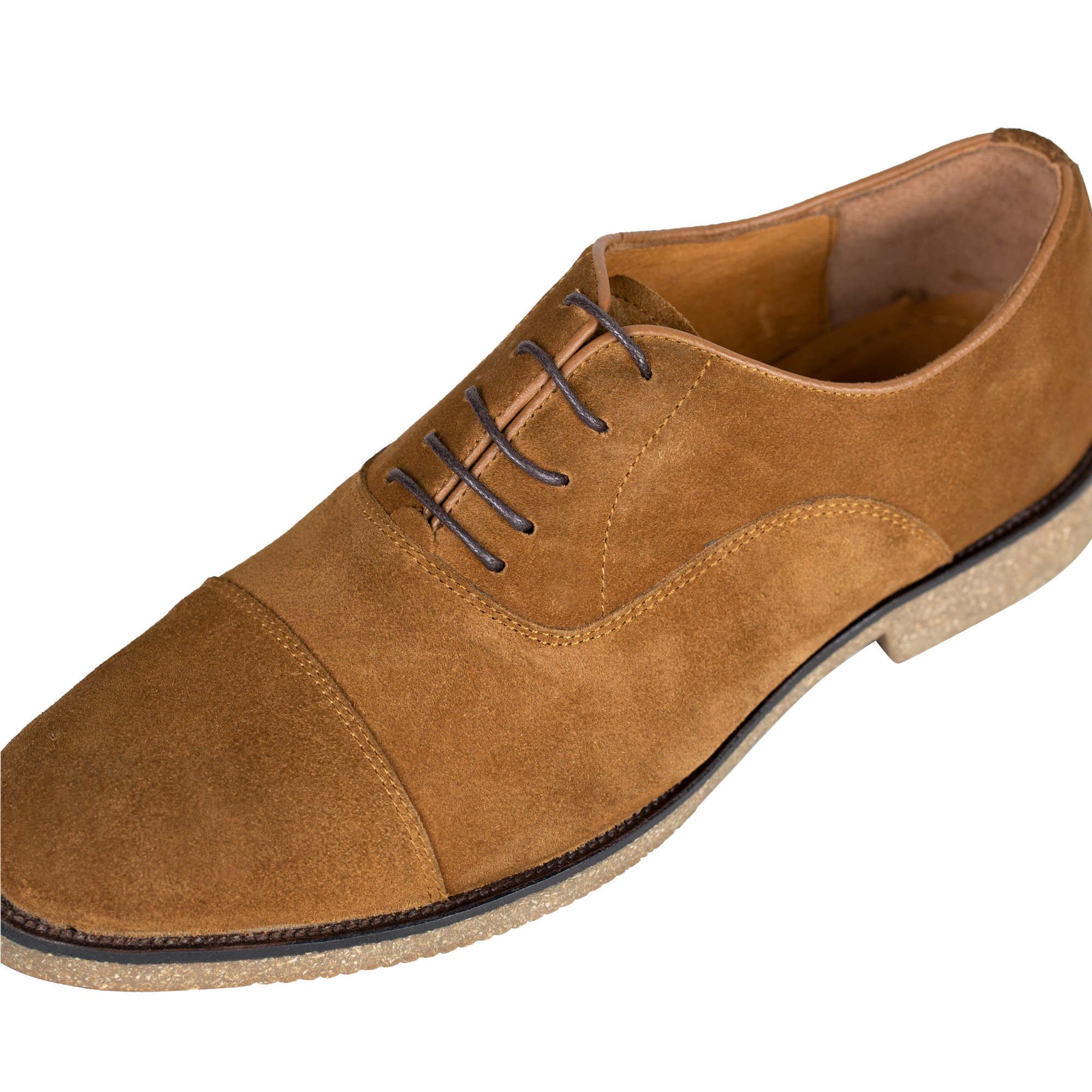 William: Richelieu Homme - Daim Tabac