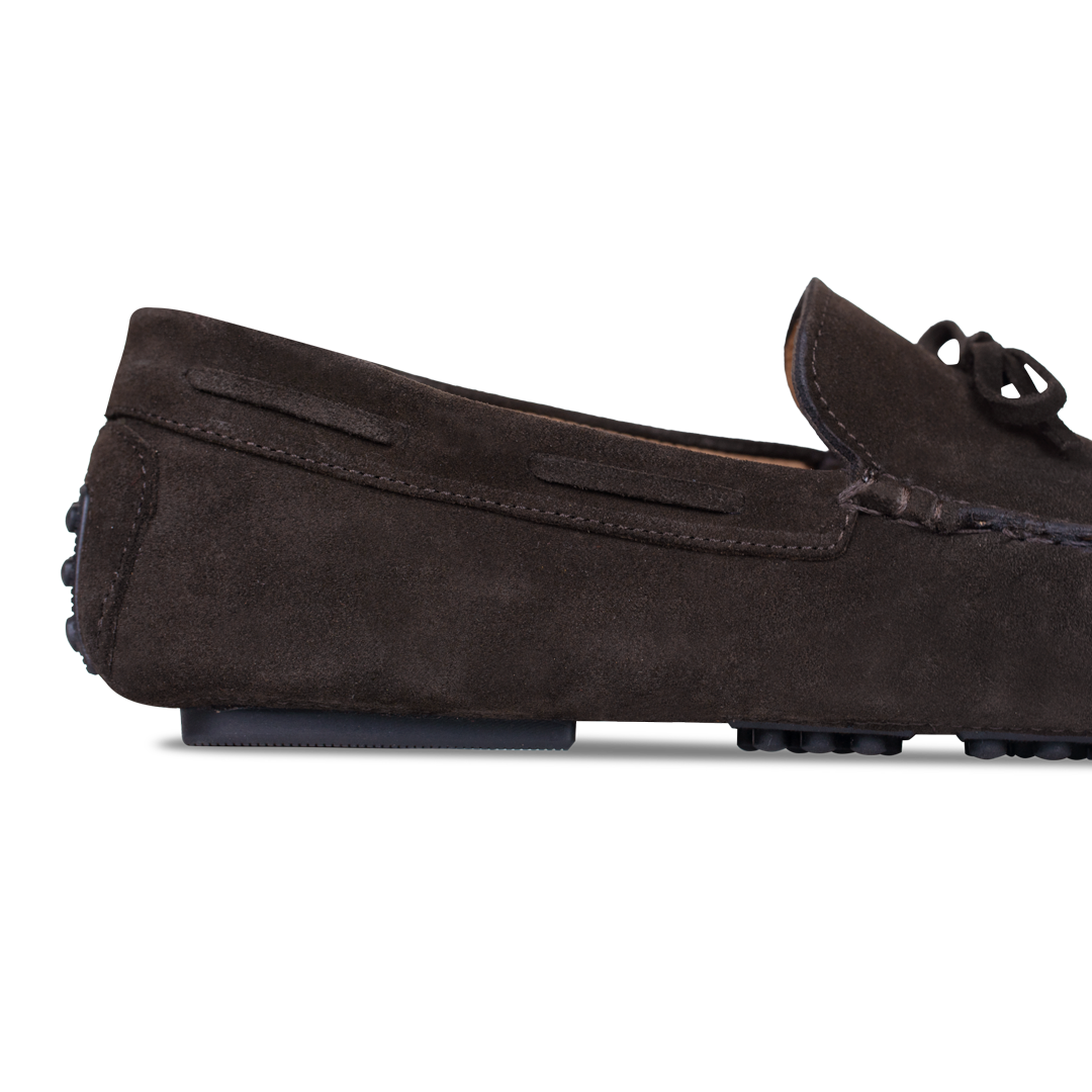 Jacob: Mocassin Homme - Gomme Marron