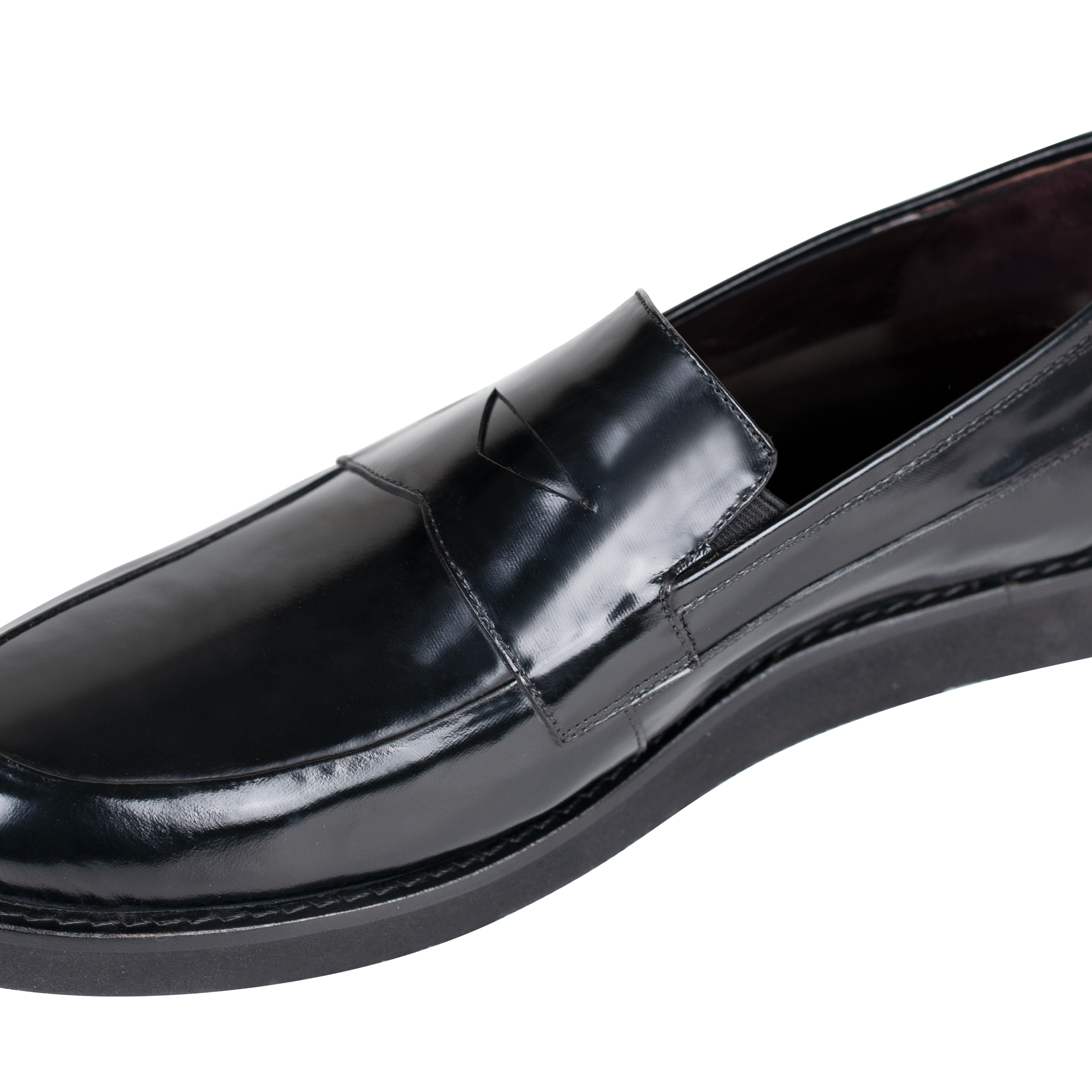 Molow: Mocassin Homme - Cuir Noir