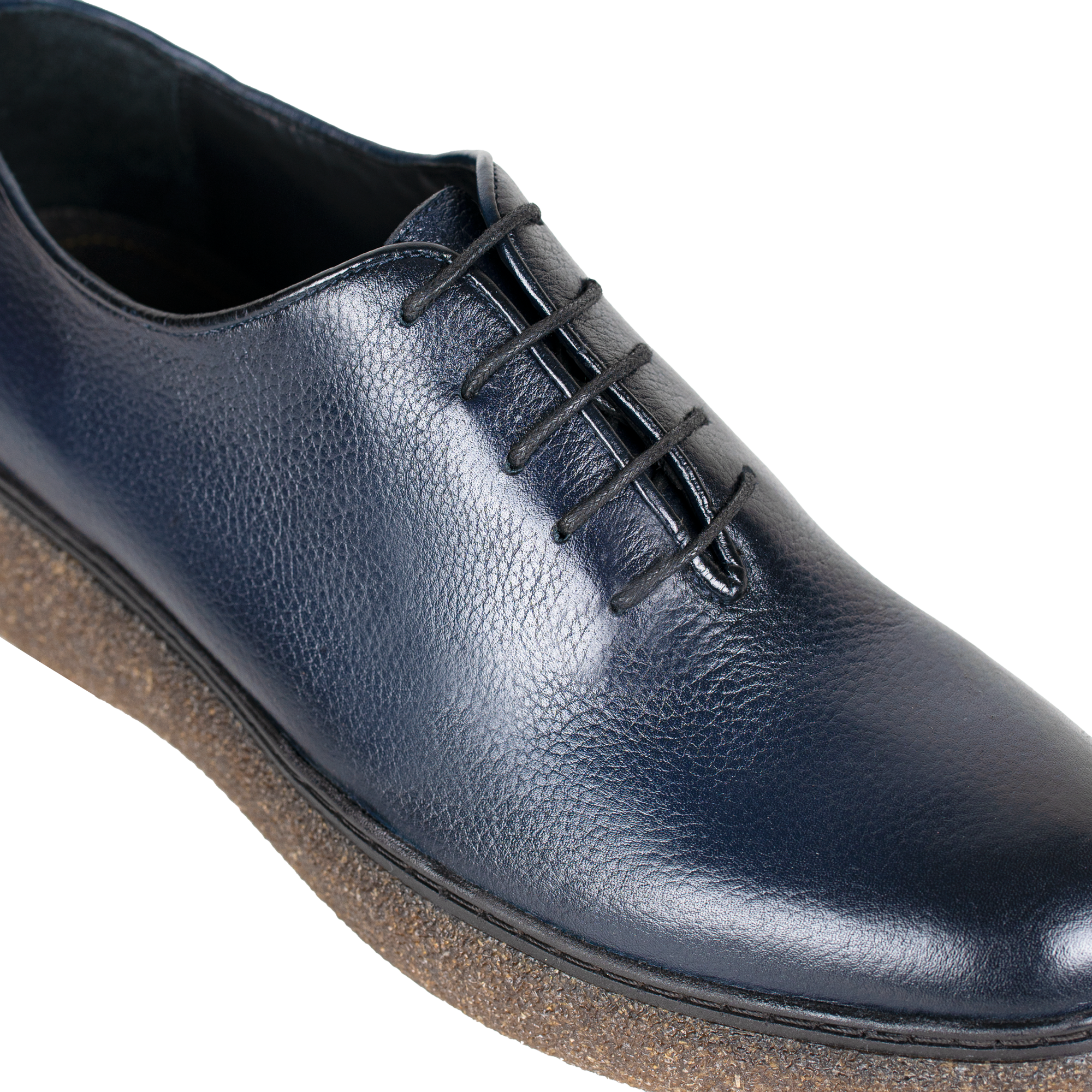 Peters: Richelieu Homme - Cuir Bleu
