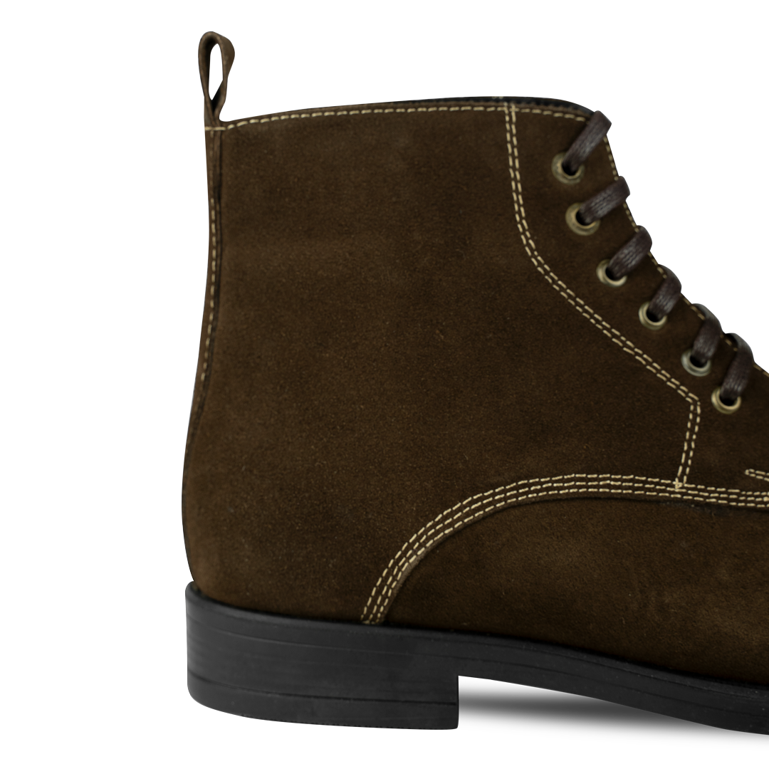 Becker: Boots Homme - Cuir Marron