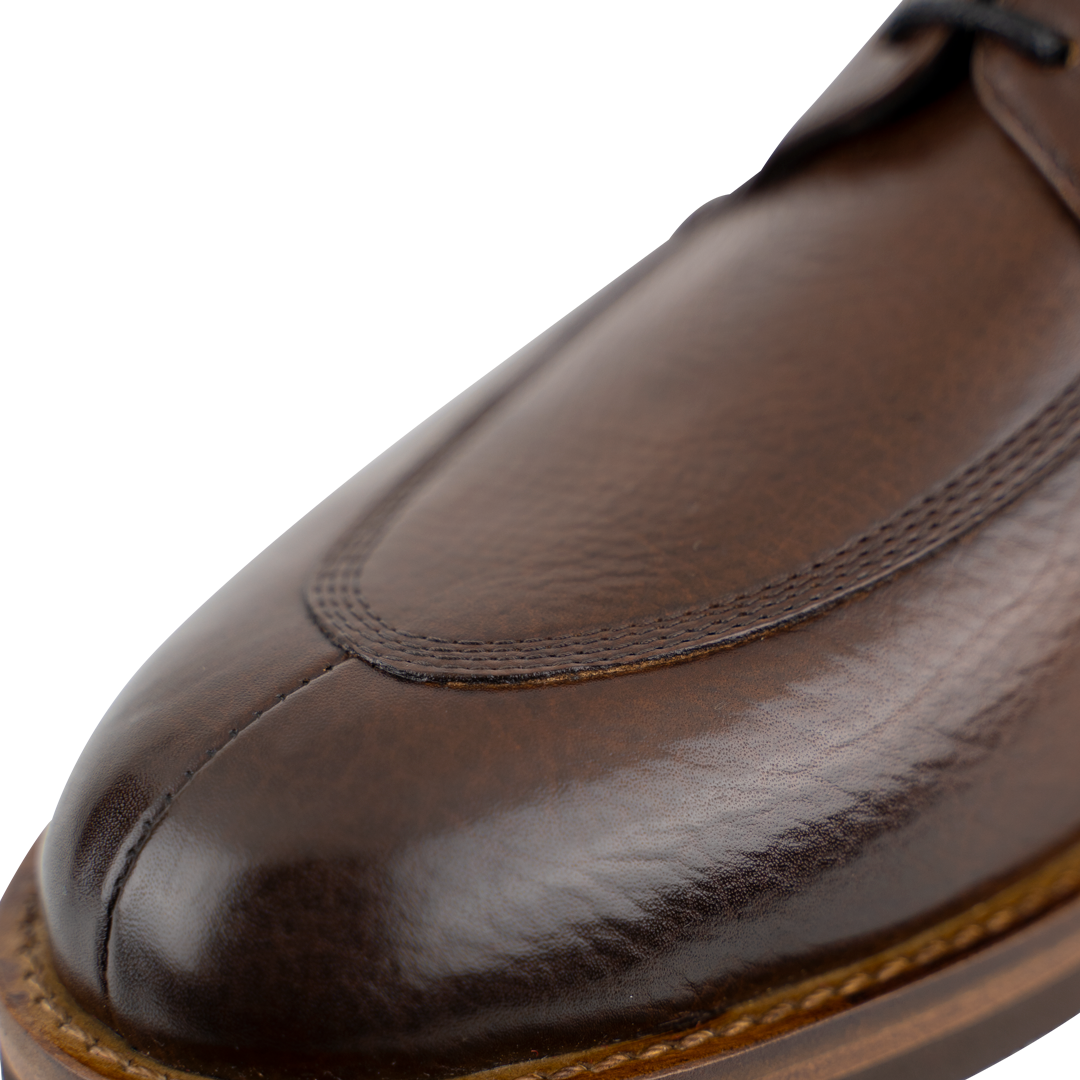 Lodge: Derby Homme - Cuir Marron