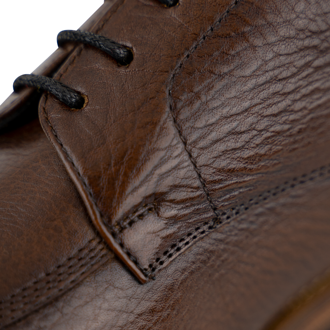 Lodge: Derby Homme - Cuir Marron