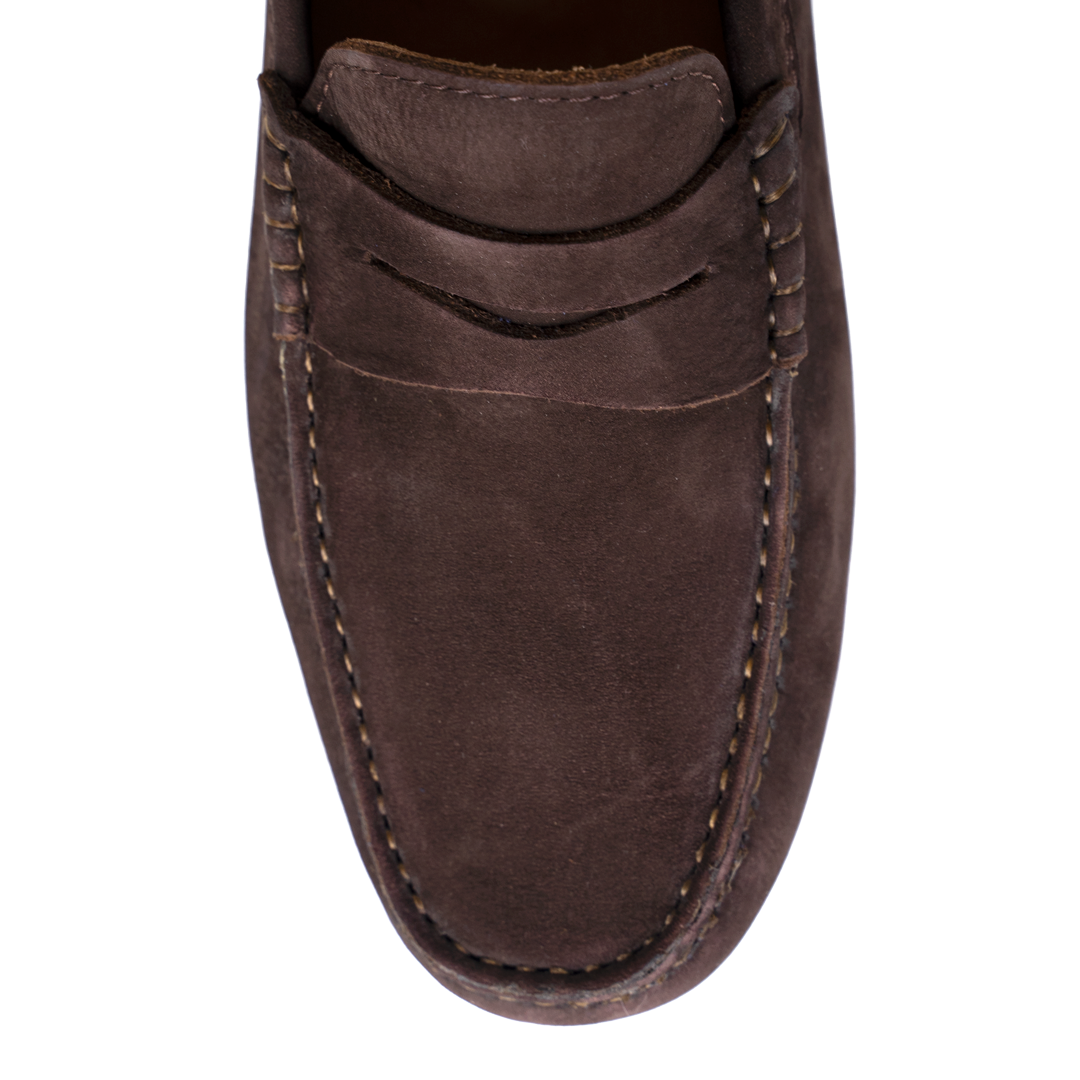 Gary: Mocassin Homme - Cuir Marron