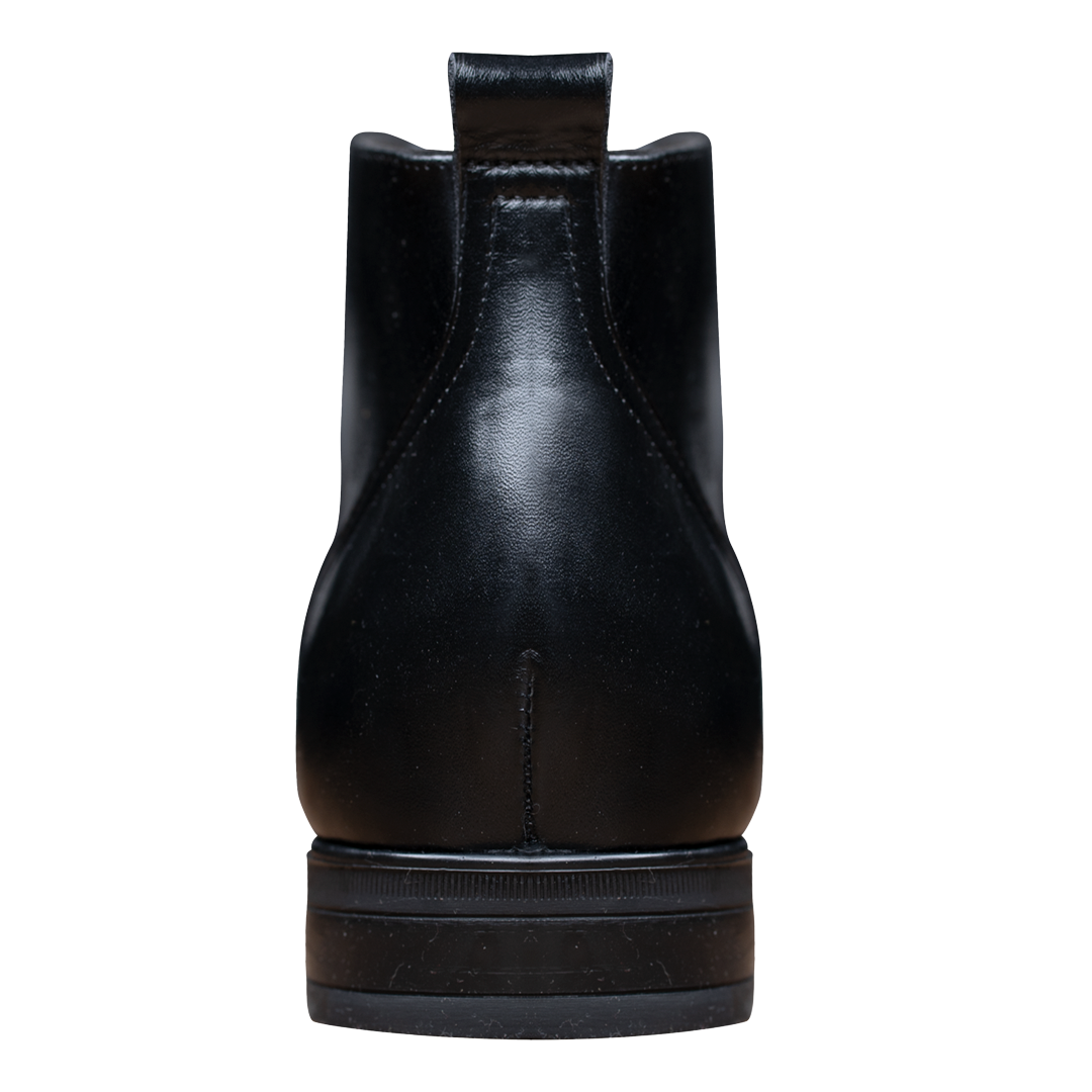 Kendal: Demi Bottes Homme -  Gomme Noir