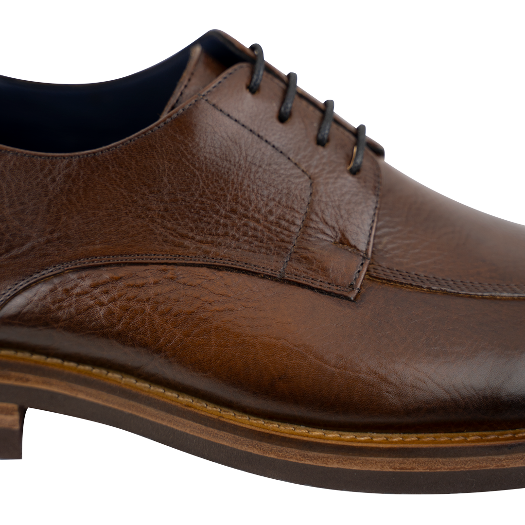 Lodge: Derby Homme - Cuir Marron