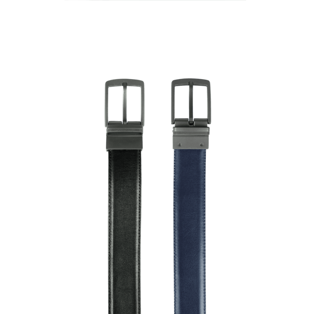 Ceinture: C26 Double Face Noir/Bleu