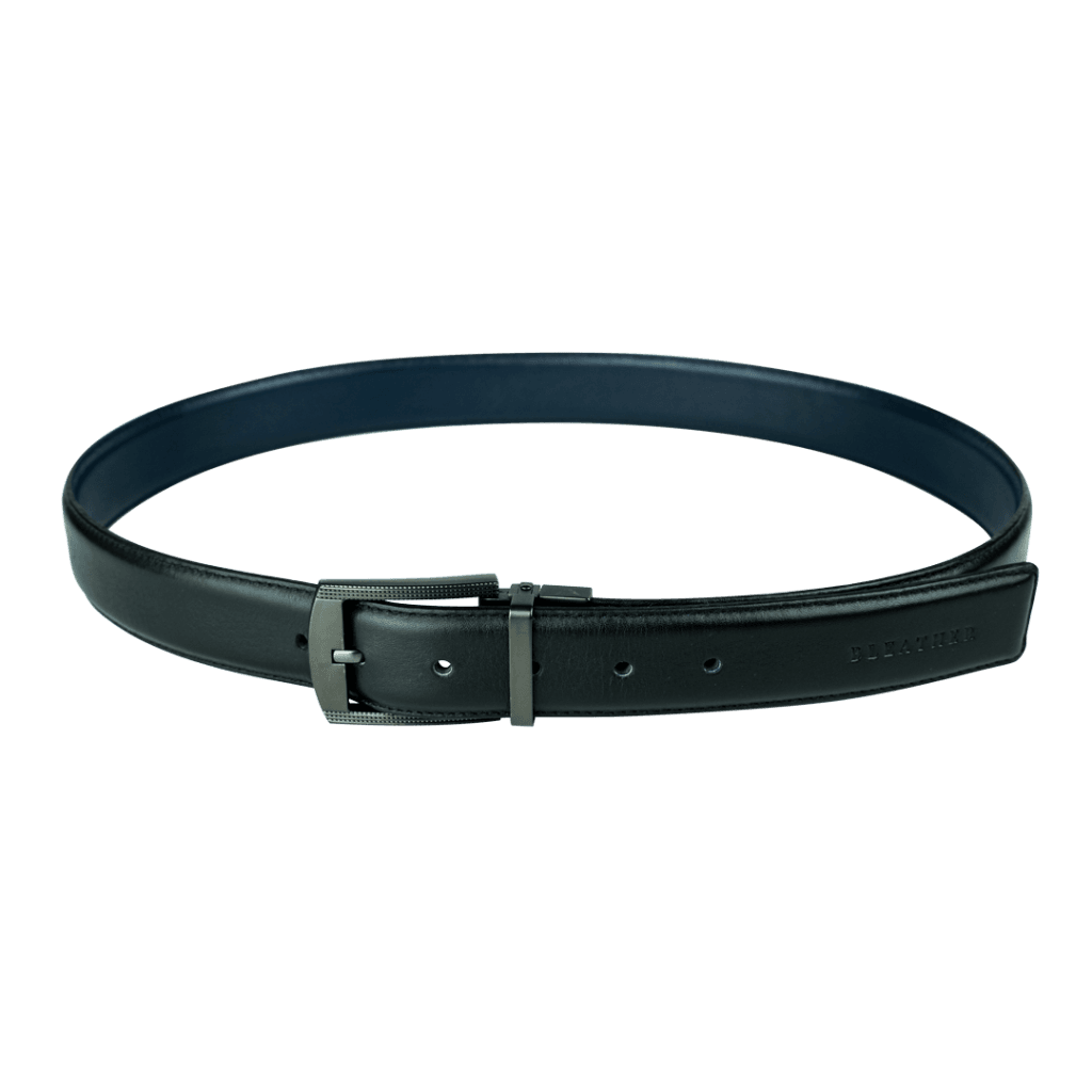 Ceinture: C28 Double Face Noir/Bleu