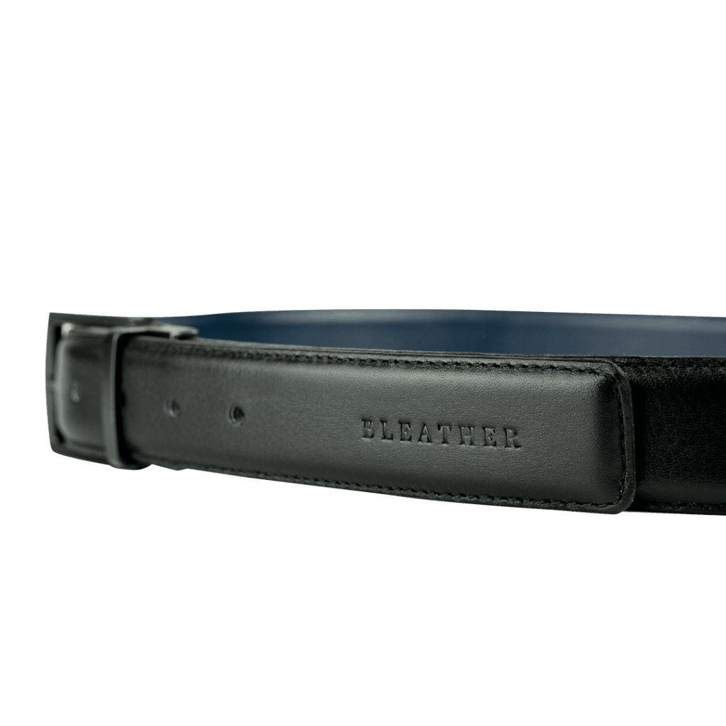 Ceinture: C28 Double Face Noir/Bleu