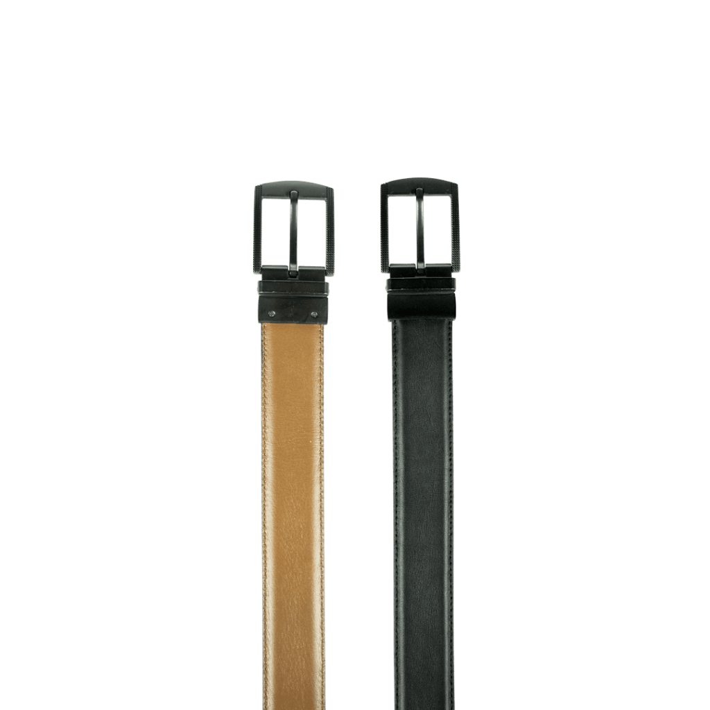 Ceinture: C30 Double Face Noir/Cognac